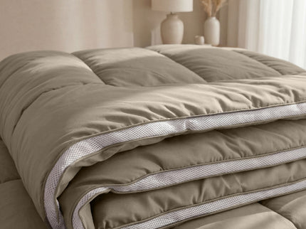 Lazy Dekbed Zonder Overtrek - 3D Air - Taupe