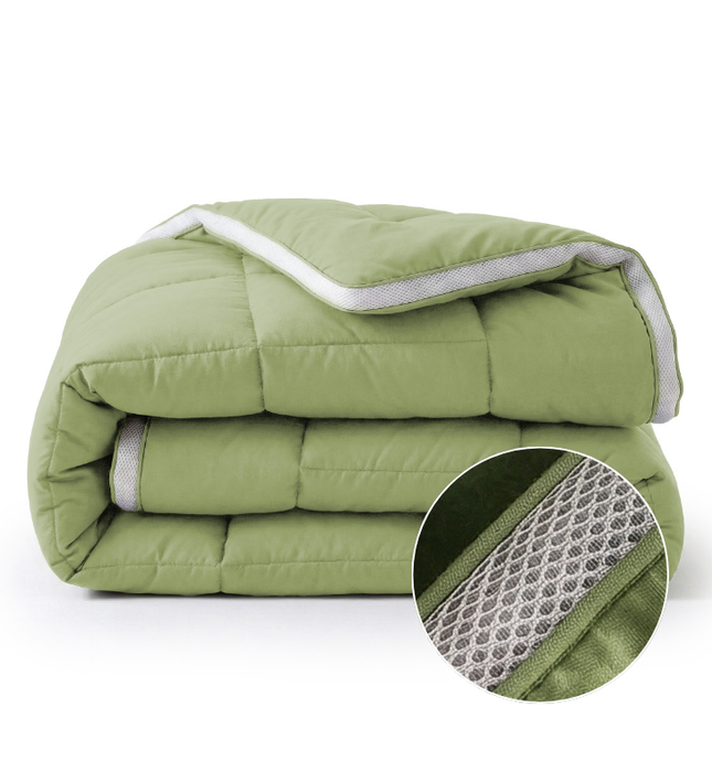 Lazy Dekbed Zonder Overtrek - 3D Air - Groen