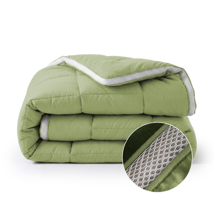 Lazy Dekbed Zonder Overtrek - 3D Air - Groen