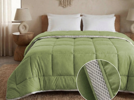 Lazy Dekbed Zonder Overtrek - 3D Air - Groen