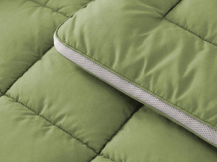 Lazy Dekbed Zonder Overtrek - 3D Air - Groen