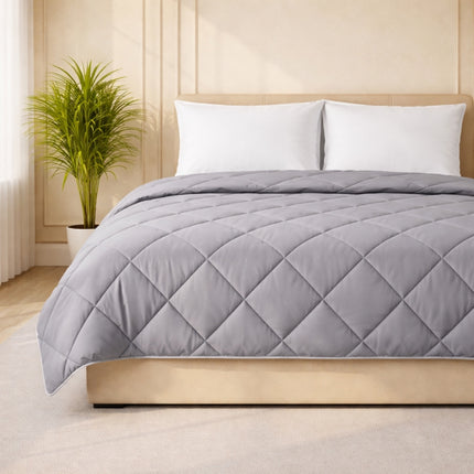 Lazy Dekbed Zonder Overtrek - Grijs