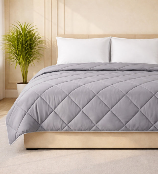 Lazy Dekbed Zonder Overtrek - Grijs