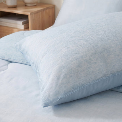 Lazy Dekbed Zonder Overtrek Verkoelend - Blauw