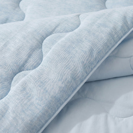 Lazy Dekbed Zonder Overtrek Verkoelend - Blauw