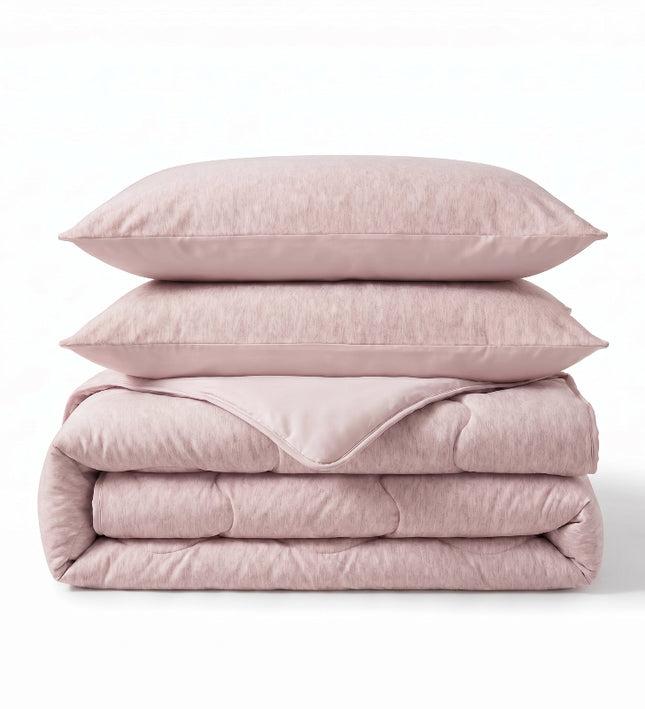 Lazy Dekbed Zonder Overtrek Verkoelend - Roze