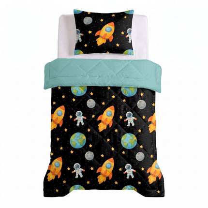 Lazy Dekbed Zonder Overtrek Kids - Astronaut