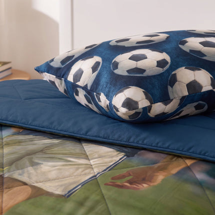 Lazy Dekbed Zonder Overtrek Kids - Football