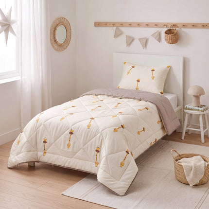 Lazy Dekbed Zonder Overtrek Kids - Giraffe