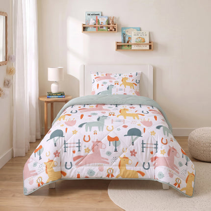Lazy Dekbed Zonder Overtrek Kids - Horse
