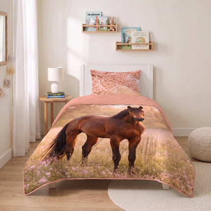 Lazy Dekbed Zonder Overtrek Kids - Horse  