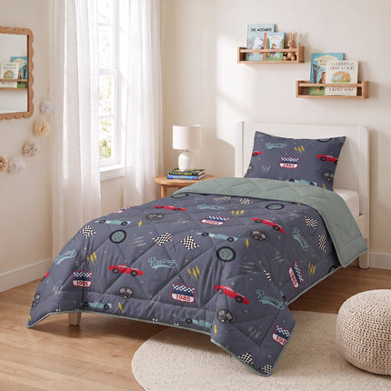 Lazy Dekbed Zonder Overtrek Kids - Race Car