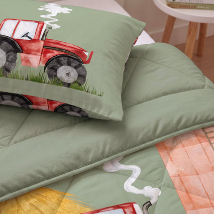 Lazy Dekbed Zonder Overtrek Kids - Tractor