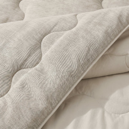 Lazy Dekbed Zonder Overtrek Verkoelend - Taupe