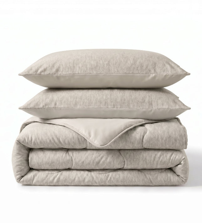 Lazy Dekbed Zonder Overtrek Verkoelend - Taupe