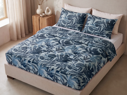 Lazy Dekbed Zonder Overtrek met Instopstrook - Katoen - Flower Nature