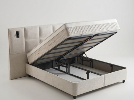 Boxspring met opbergruimte - Lennon