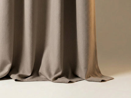 Luxe Gordijnen 100% Verduisterend - Ringen - Taupe