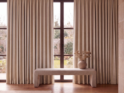 Luxe Gordijnen 100% Verduisterend - Haken - Crème