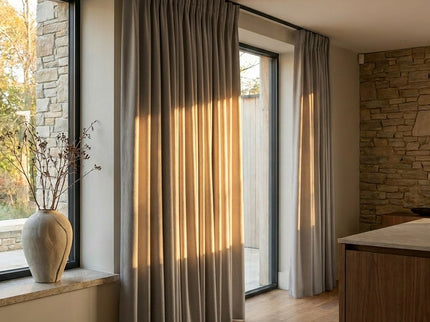 Luxe Gordijnen 100% Verduisterend - Haken - Taupe