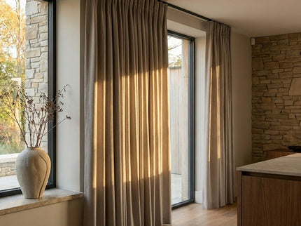 Luxe Gordijnen 100% Verduisterend - Haken - Zand
