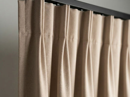 Luxe Gordijnen 100% Verduisterend - Haken - Zand