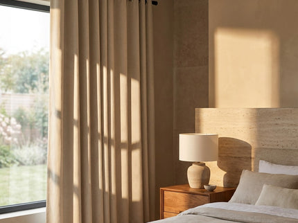 Luxe Gordijnen 100% Verduisterend - Ringen - Crème