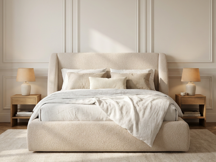 Boxspring met Opbergruimte - Milano - Beige