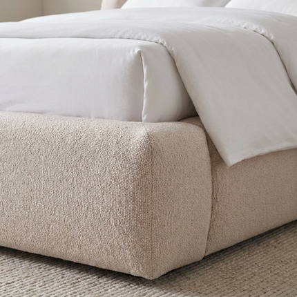 Boxspring met Opbergruimte - Milano - Beige