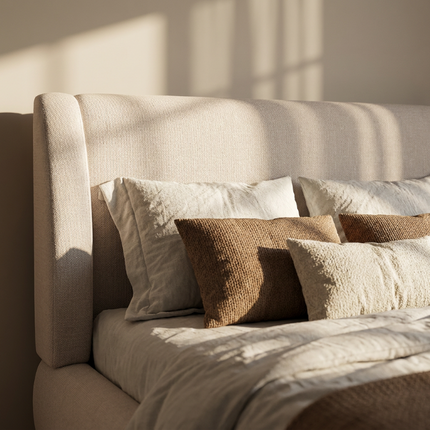 Boxspring met Opbergruimte - Milano - Beige