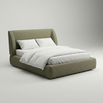 Boxspring met Opbergruimte - Milano - Groen