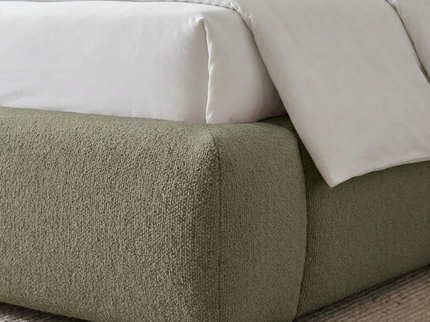 Boxspring met Opbergruimte - Milano - Groen