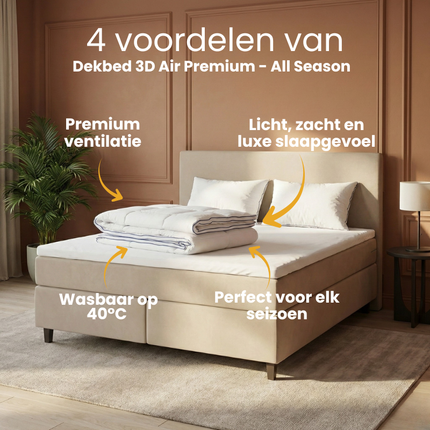 Dekbed 3D Air Premium - All Season