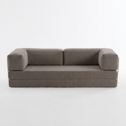 Slaapbank – Fluffy Rib Antraciet