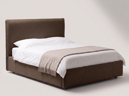Boxspring met opbergruimte Modena - Bruin