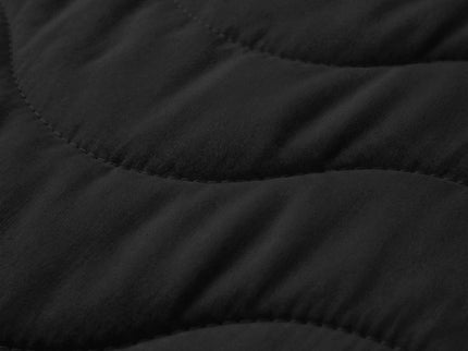 Easy Dekbed Zonder Overtrek Wave Uni - Zwart