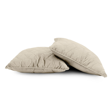 Kids Lazy Dekbed Zonder Overtrek - Velvet - Taupe/Grijs