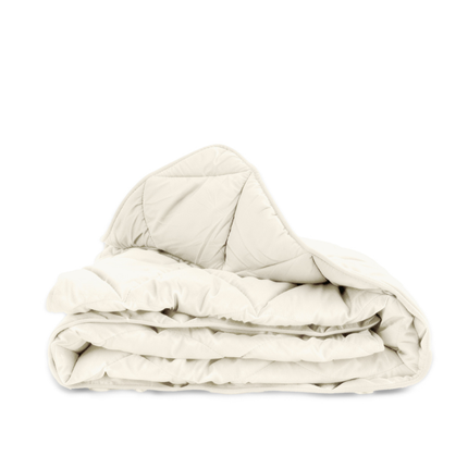 Kids Lazy Dekbed Zonder Overtrek - Velvet - Beige/Off White