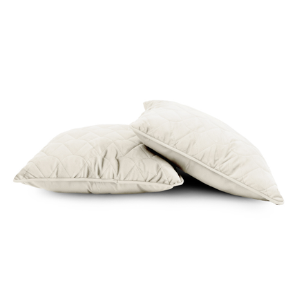 Kids Lazy Dekbed Zonder Overtrek - Velvet - Beige/Off White