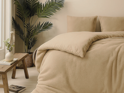 Dekbedovertrek Teddy - Blush Taupe