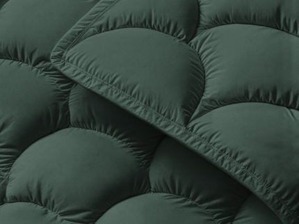 Lazy Dekbed Zonder Overtrek - Uni - Donkergroen