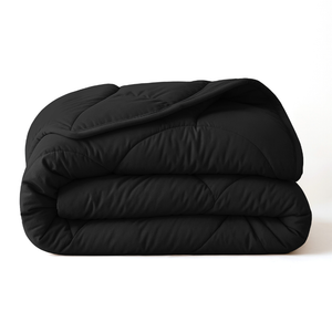 Lazy Dekbed Zonder Overtrek - Uni - Zwart