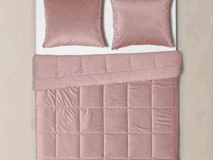 Lazy Dekbed Zonder Overtrek - Velvet - Roze