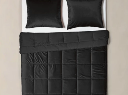 Lazy Dekbed Zonder Overtrek - Velvet - Zwart