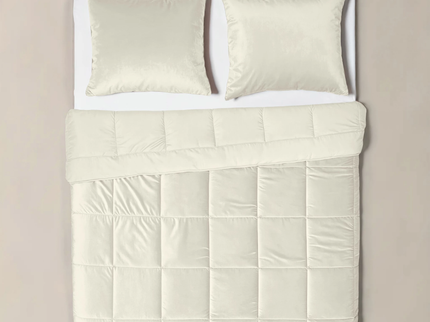 Lazy Dekbed Zonder Overtrek - Velvet - Crème