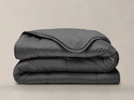 Lazy Dekbed Zonder Overtrek - Velvet - Antraciet