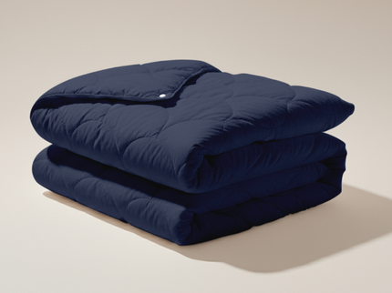 Easy Dekbed Zonder Overtrek - 4 Seizoenen - Navy
