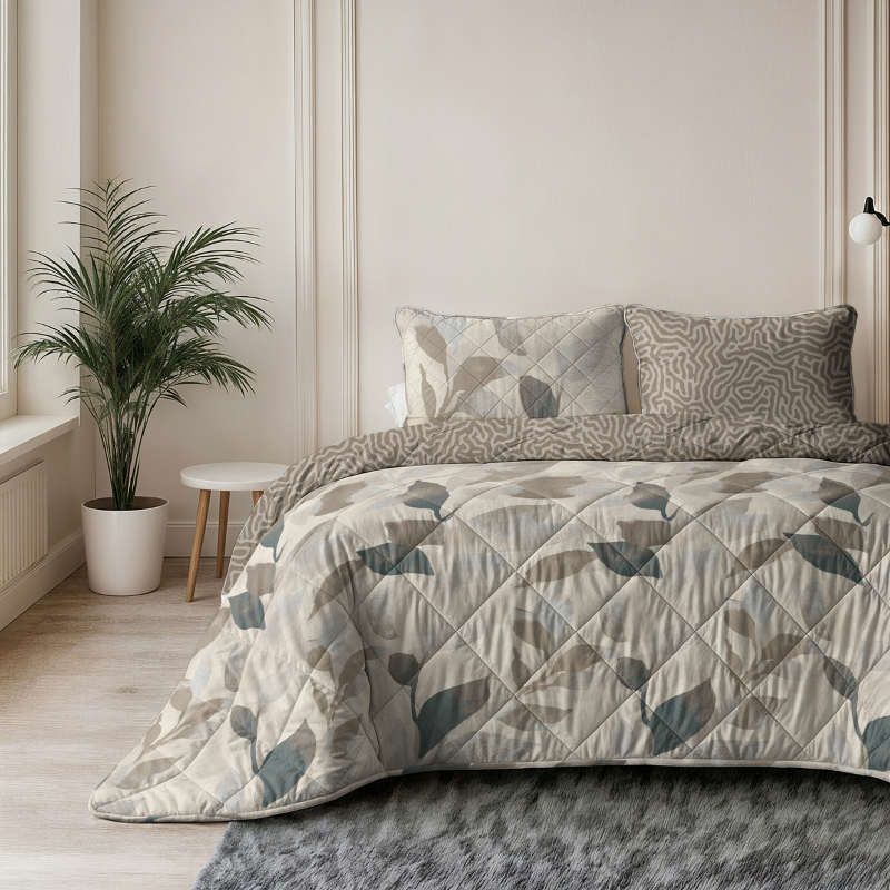 Easy Dekbed Zonder Overtrek - Pastel Rectangles Easy Dekbed Zonder Overtrek - Pastel Rectangles
