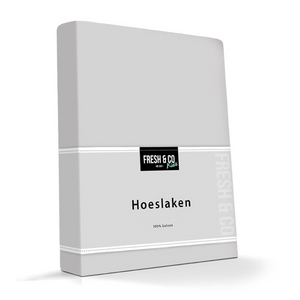 Kinder Hoeslaken - Katoen - Grijs