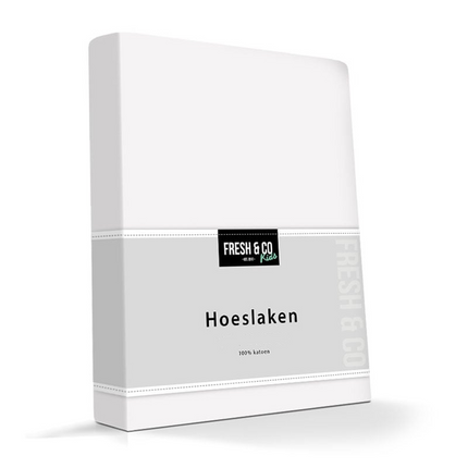 Kinder Hoeslaken - Katoen - Wit